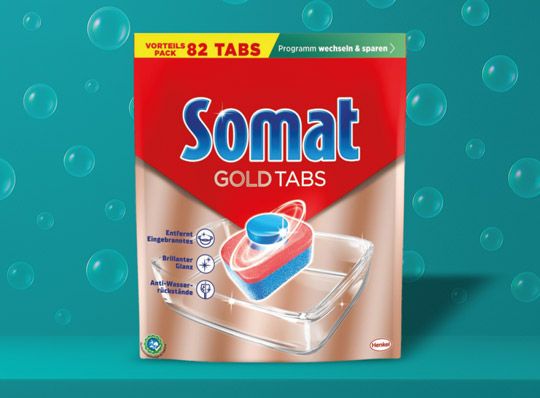 Somat Spülmaschinen Gold Tabs 82 Stück
