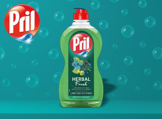 Pril Kraftgel Handspülmittel Herbal fresh