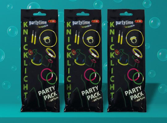 Knicklicht Armbänder Party-Pack