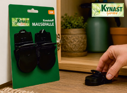 KYNAST Mausefalle, Kunststoff, 2er-Pack