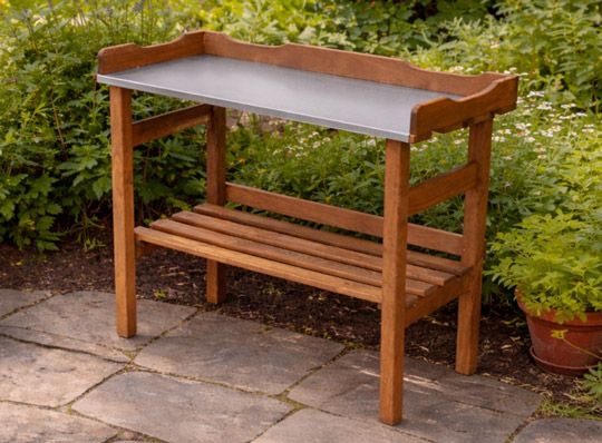 Pflanztisch aus Holz, 78 x 38 x 86 cm