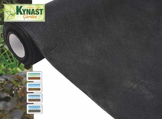 KYNAST Unkrauttuch, Maße: 1x 12 Meter, 24 Rollen im Display