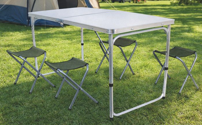 Camping Klappmöbel-Set Henry 5-teilig